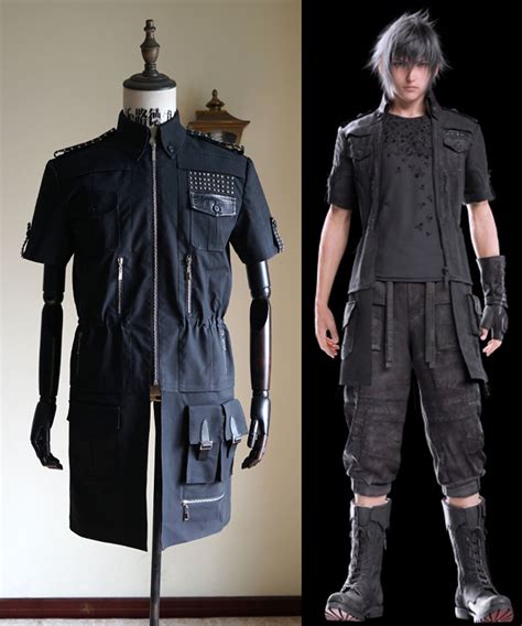 noctis jacket replica|Handmade Final Fantasy XV FF15 Noctis Lucis Caelum Cosplay .